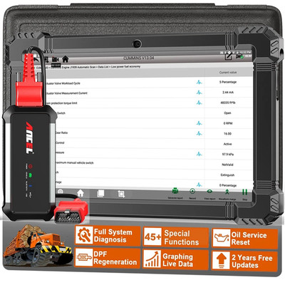 HGV Truck Full Systems Diagnostic Tool OBD2 Scanner Laptop for EURO Truck Lorry