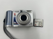 Canon Digital Camera PowerShot A10 1.3MP Silver Tested works Pc1009