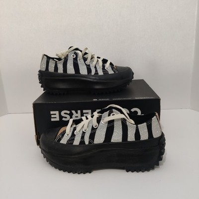 Women's Size 5.5 - Converse Run Star Hike Low Black 172037C