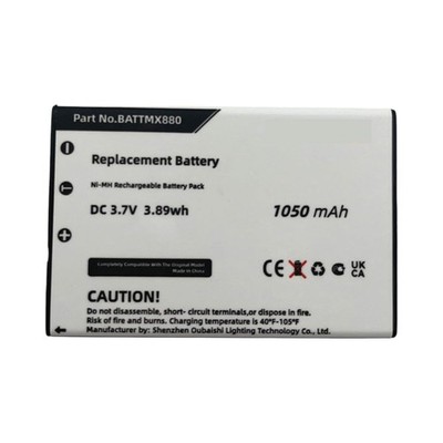Replacement Battery for Universal URC MX-950 MX-980 MX-810 MX-810i MX-880,fit...