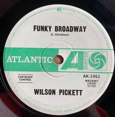 Wilson Pickett - Funky Broadway / I'm Sorry About That, 7'', (Vinyl)