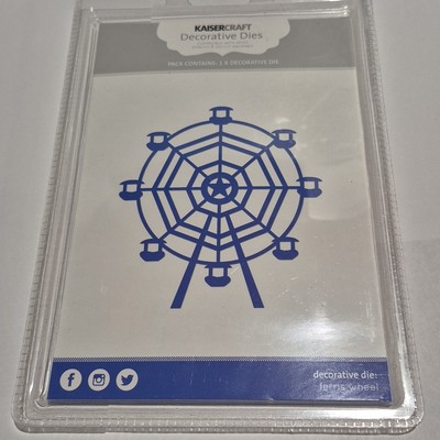 Kaisercraft ''Ferris Wheel'' - Decorative Dies - Crafts Scrapbooking