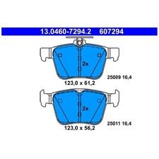 Satz Bremsbeläge Bremsklötze hinten für VW Passat 3G5 B8 3G2 Tiguan AD1 | 246