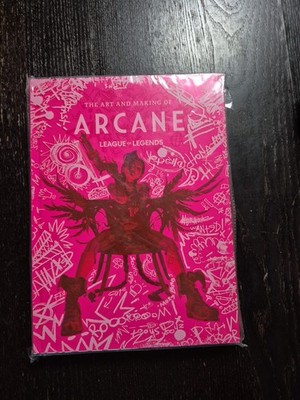 The Art and Making Of Arcane League Of Legends Collector Book Factory NEW Sealed