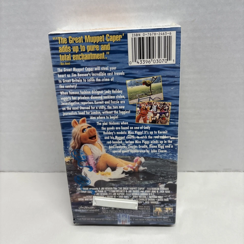 The Great Muppet Caper VHS Tape New Sealed - Image 4 of 4