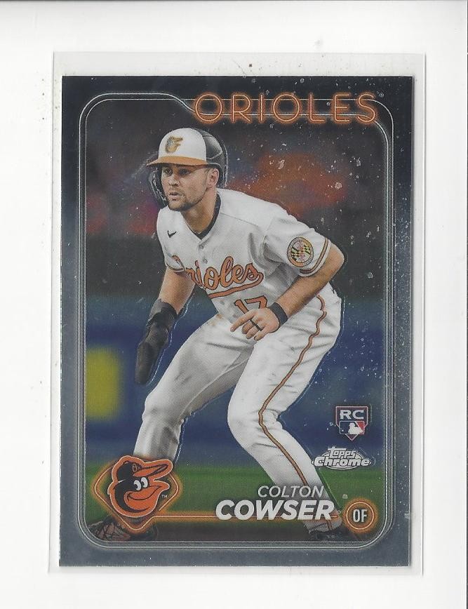 2024 Topps Chrome #278 Colton Cowser RC Rookie Orioles