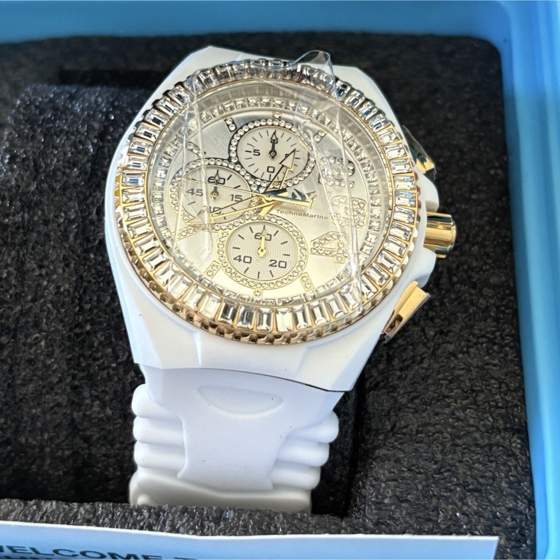 TechnoMarine Cruise JellyFish Women's Watch - 40mm, White (TM