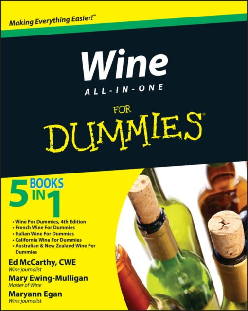 Wine All-in-One For Dummies by Ed  McCarthy (Paperback Book)