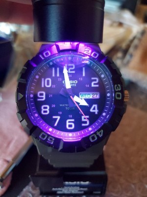 Casio MRW210H-3AV, Men's Green Resin Band, Oversized, 100 Meter, Day/Date