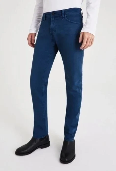 AG Adriano Goldschmied Tellis 牛仔裤男式现代修身尺寸 33 x 34 夜雨 — 第 3/4 张图片