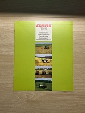 Orig. CLAAS Programm Prospekt Brochure MB TRAC SCHLÜTER Traktor Mähdrescher G7