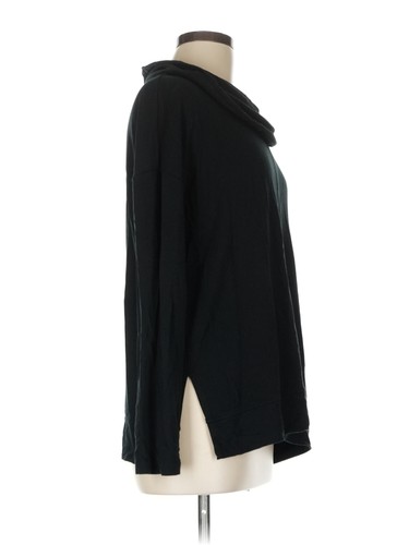 Banana Republic Women Black Long Sleeve Top M - Picture 3 of 4