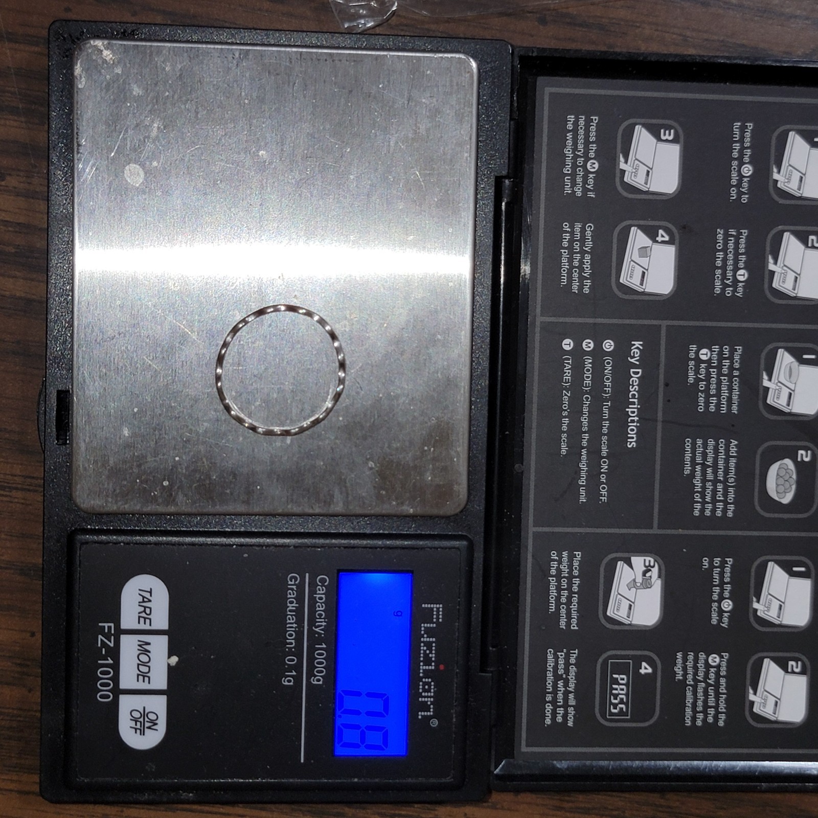 Sterling Silver Small Tiny Wave Ring, Stackable R… - image 6