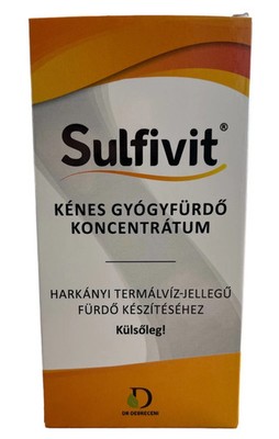 Sulfivit sulfur spa concentrate