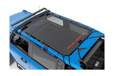 Rough Country Mesh Bikini Top for Ford Bronco (2021-2025) - Fits 2-Door & 4-D...