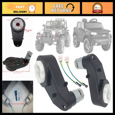 2Pcs 12V 40000RPM High Speed Gearbox Motors for Kids Electric Jeep SUV Vehicles