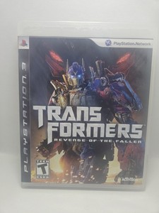 Transformers: Revenge of the Fallen PS3 Game Complete CIB Activision Tested Work