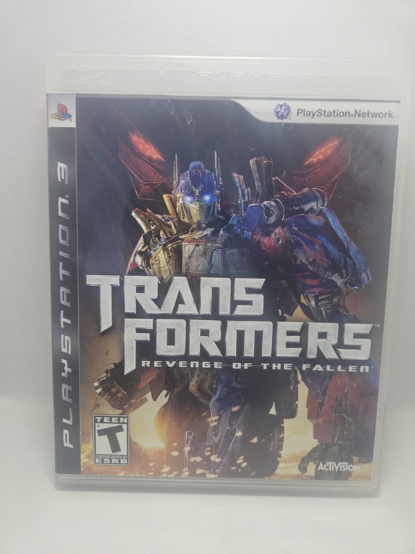 Transformers: Revenge of the Fallen PS3 Game Complete CIB Activision Tested Work
