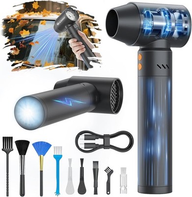LABORERS LARGE XJUGEZ BL03 180000RPM COMPRESSED AIR DUSTER STROBE SOS FLASHLIGHT