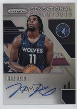 2019-20 Panini Prizm Sensational Signatures Silver Naz Reid #SS-NZR Auto 4f5
