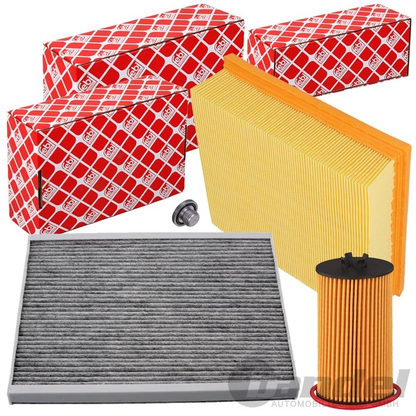 Febi Filter Inspektionspaket Passend FüR Opel Corsa D E/1.0+1.2+1.4/ 60-100 PS-image