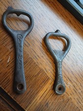 Vintage Bottle Openers -Early Cook's Beer -Evansville, & Crown Cork