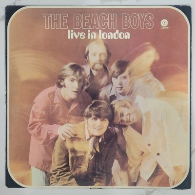 The Beach Boys - Live In London Vinyl LP - 1970 - Capitol 5C 054-80627