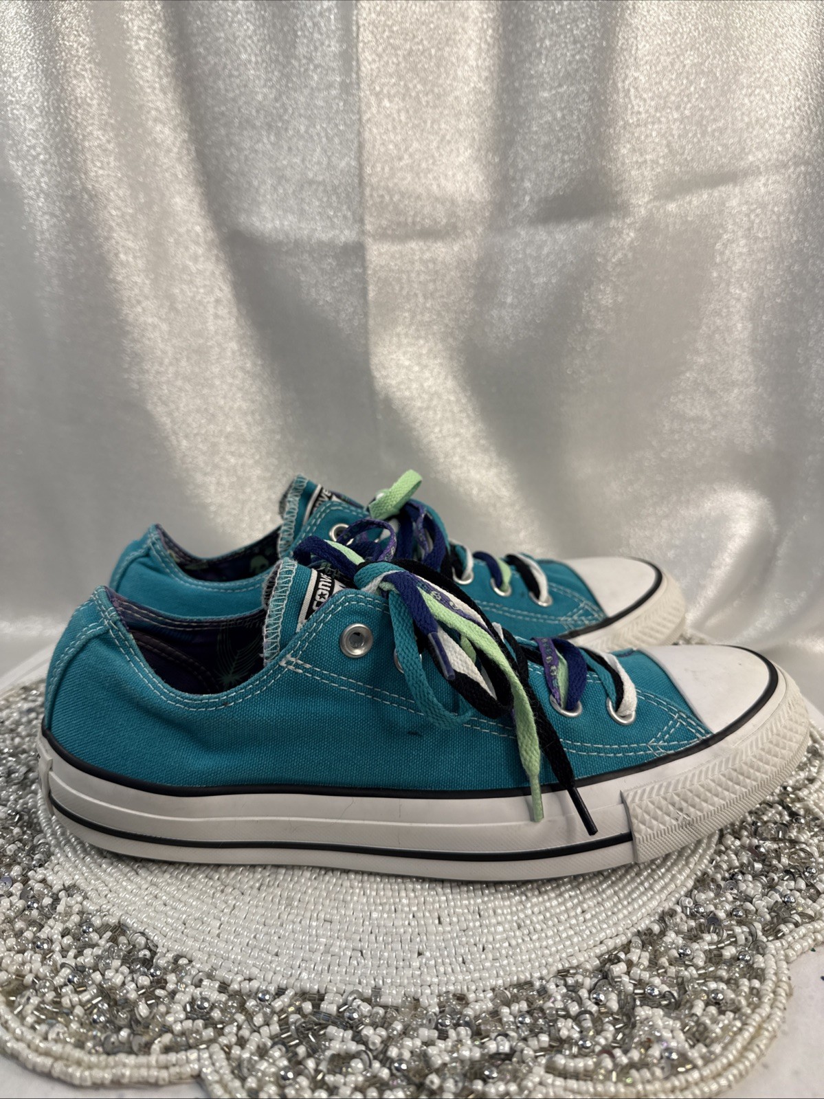 Converse Blue All Star Women’s Sneakers Size 7 thumbnail 5
