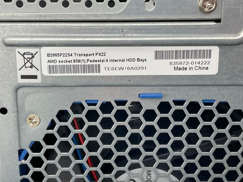 Workstation PC AMD socket 939 Pedestal 4 internal HDD Bays, B2865P22S4 PX22 - Picture 10 of 12