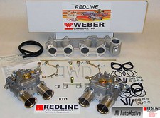 Dual 45 Dcoe Weber Kit Fits Toyota 22r 1981-1984 Pickup - Genuine European Weber Dual 45 Dcoe Weber Kit Fits Toyota 22r 1981-1984 Pickup - Genuine European Weber
