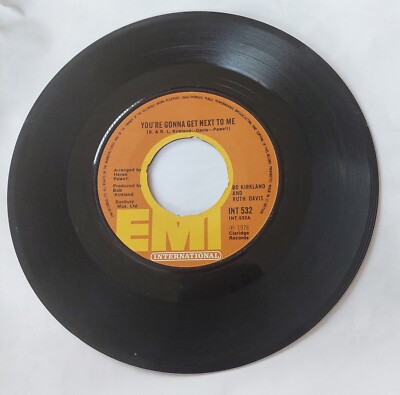 B Kirkland & R Davis-you're gonna get next to me -stay out my kitchen -no Sleeve