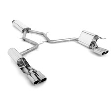 Fox Komplettanlage Mercedes E-Klasse S211 W211 mit Ausschnitt E500 je 2x88x74mm