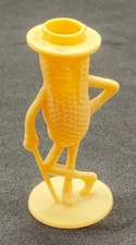 Small vintage molded-plastic MR. PEANUT - Planters Peanuts - mascot figurine