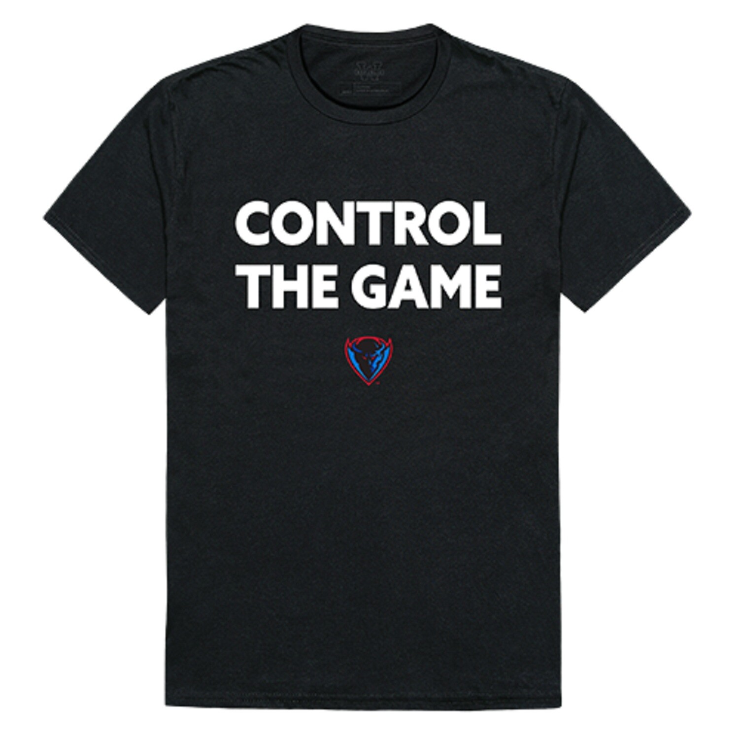 DePaul University Blue Demons NCAA Cotton College Control The Game T-Shirt  | eBay