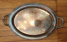 Castleton International Silver Company Tea/Coffee Silver Service Butler Tray