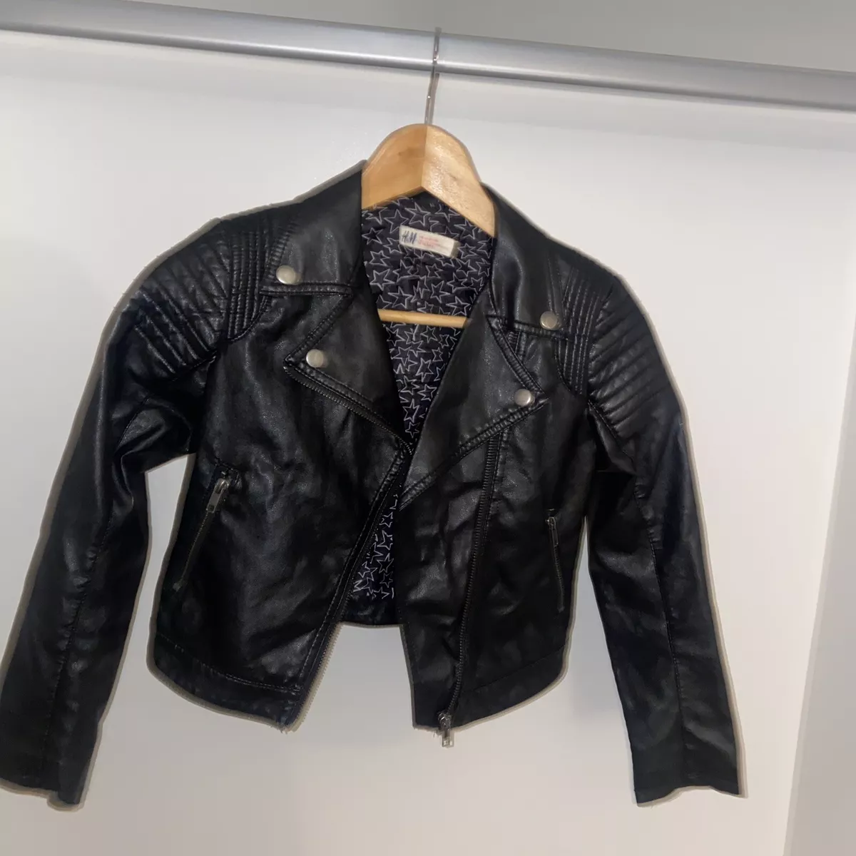 H&m girls sales biker jacket