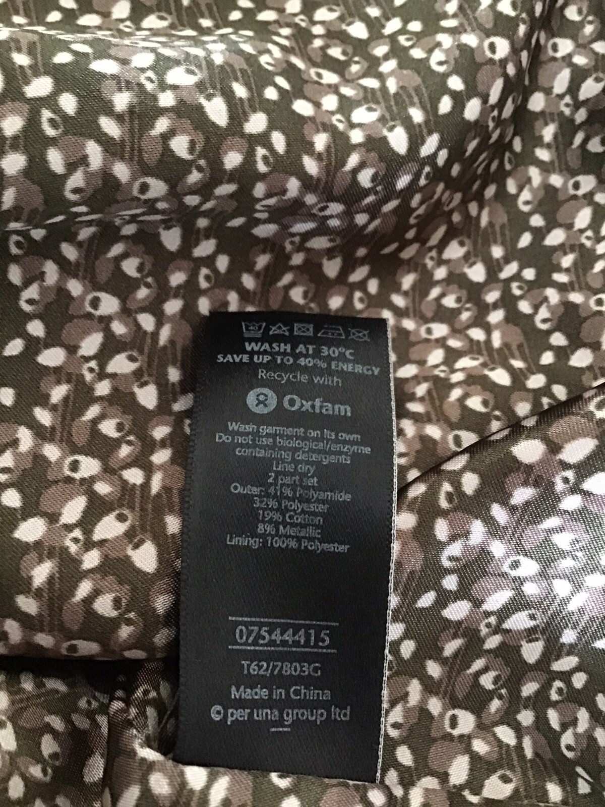 Marks & Spencer Per Una Ladies Mink Bronze Brown Long… Gem