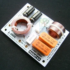 2pcs KASUN L-280C 2 Way 2 Unit Hi-Fi Speaker Frequency Divider Crossover Filters