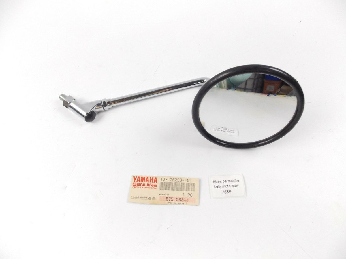 NOS OEM 1987 1988 YAMAHA FZX750 LEFT SIDE REAR VIEW MIRROR