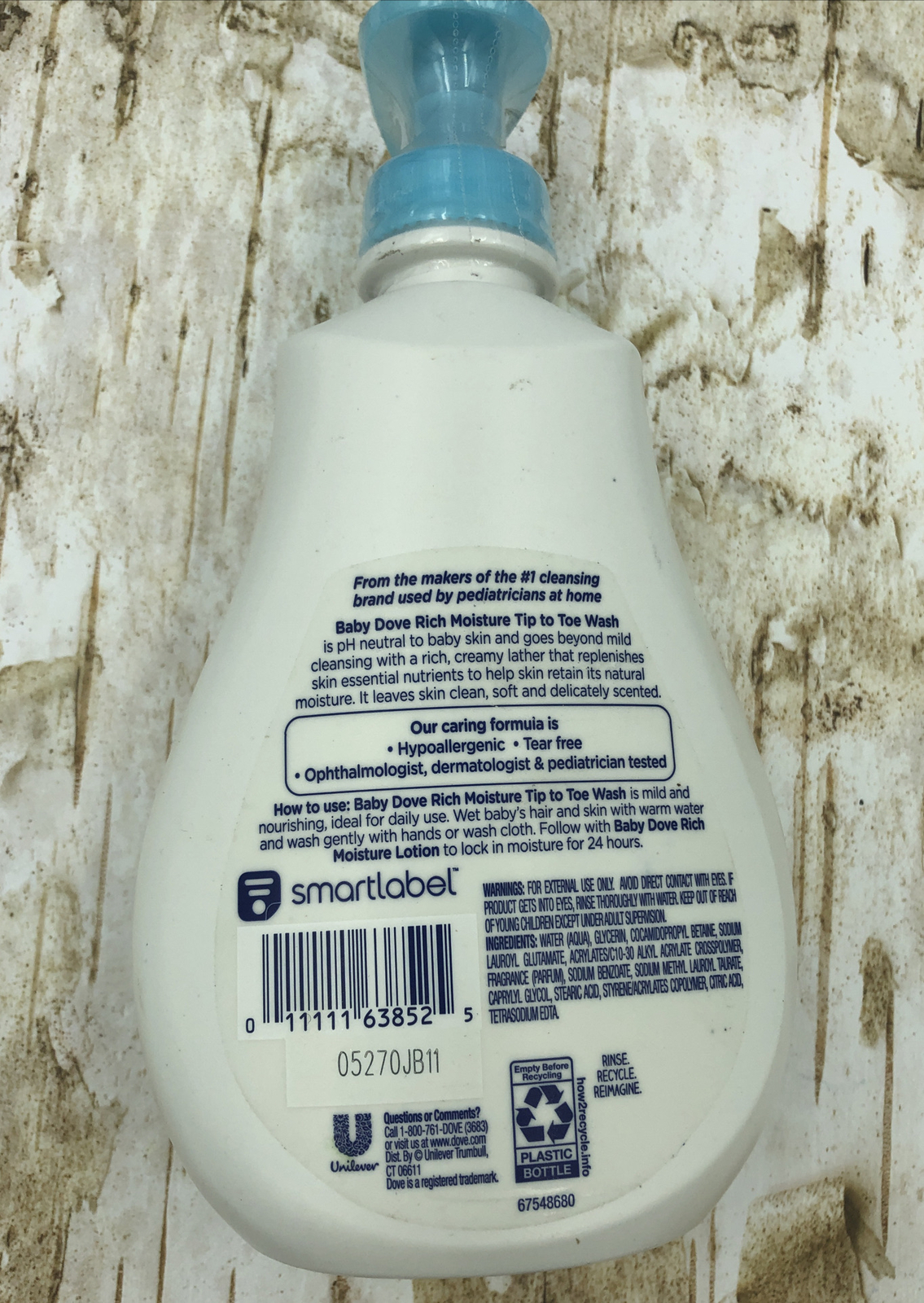 baby dove head to toe wash price