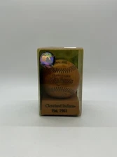 Cleveland Indians MLB Grid Works Inc. Laser Engraved Maplewood Baseball!!!