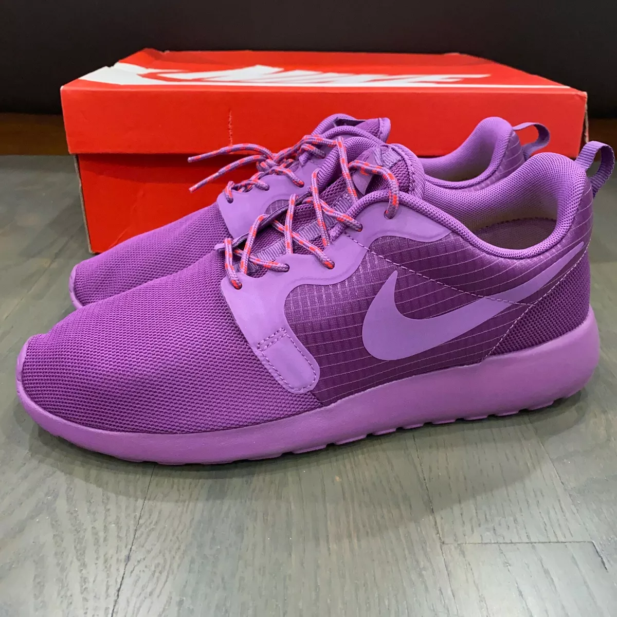 Nike Roshe Hyperfuse Laser Crimson Purple 642233-500 Women Size 6 New eBay