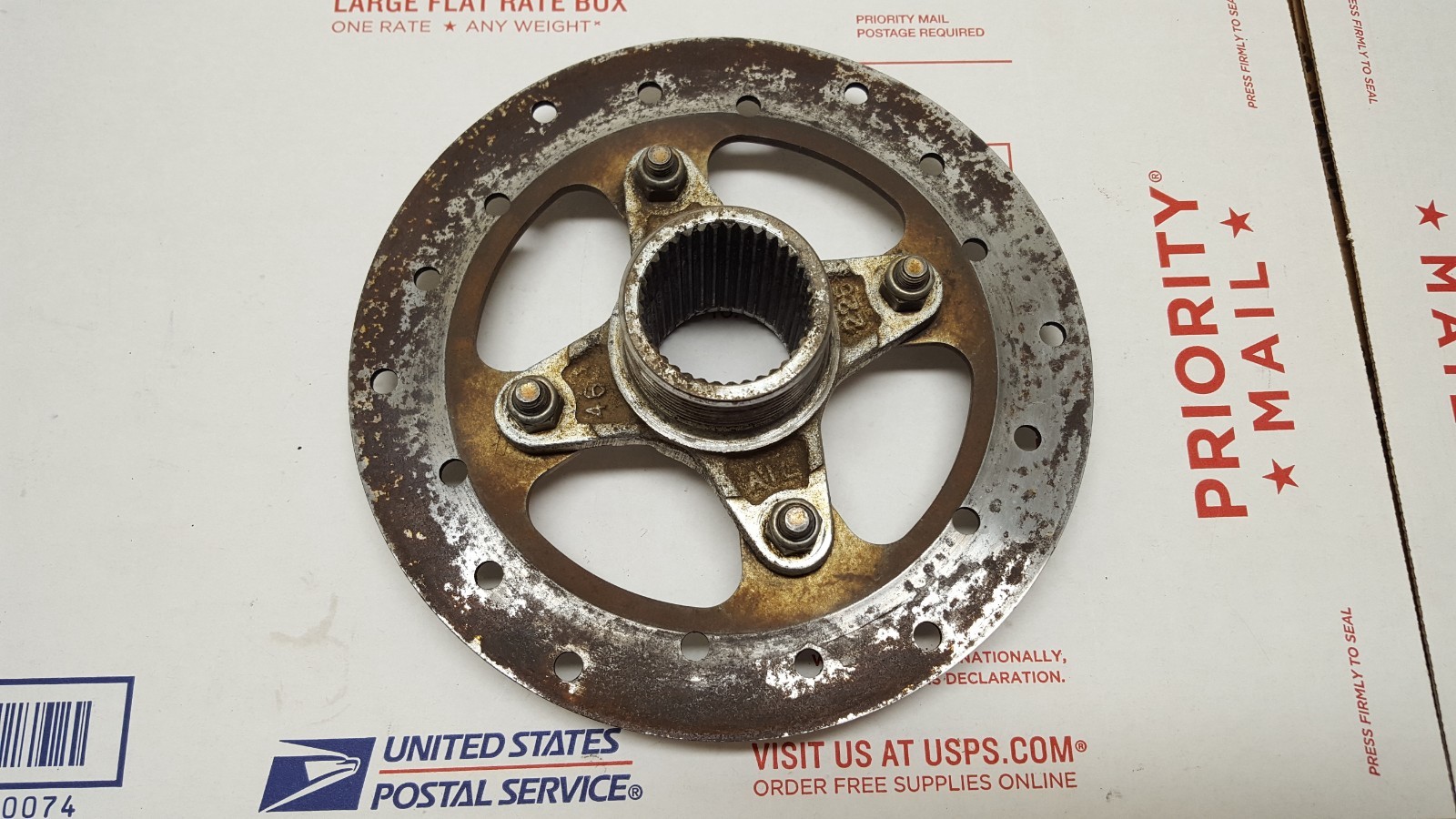 03 07 Polaris Predator 500 Rear Axle Disc Brake Hub Rotor 0810