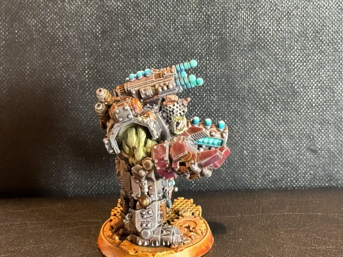 ハ*ン様 WARHAMMER「Big Mek in Mega Armour」ウォ Warhammer 40K Big Mek in Mega Armour