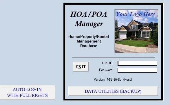 HOA or POA Management application for Homes or Property , uses Microsoft Access - Image 2 of 4