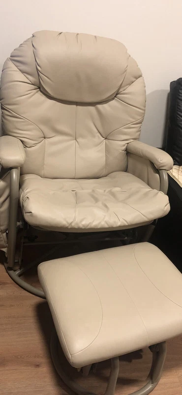 childcare glider and ottoman