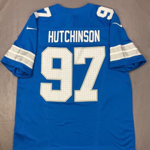 New w/ Defect Nike Aiden Hutchinson Detroit Lions Vapor Limited Jersey Sz L $175 - Picture 10 of 15