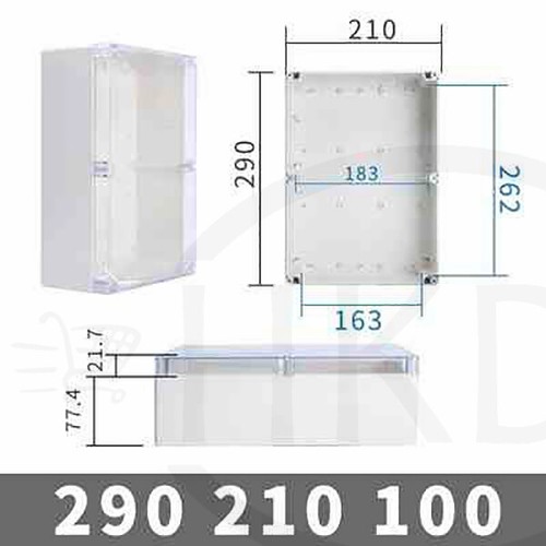 IP63 Waterproof Junction Box Enclosure Terminal Electric Cable Connector Outdoor - Picture 101 of 115