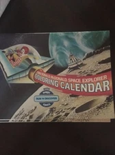 VINTAGE 1983 RONALD McDONALD SPACE EXPLORER CALENDAR