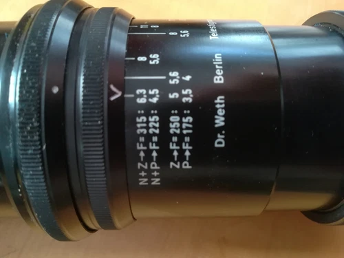 Telestigmar, Dr. Weth Berlin, sehr selten, absolute Rarität - Bild 3 von 7